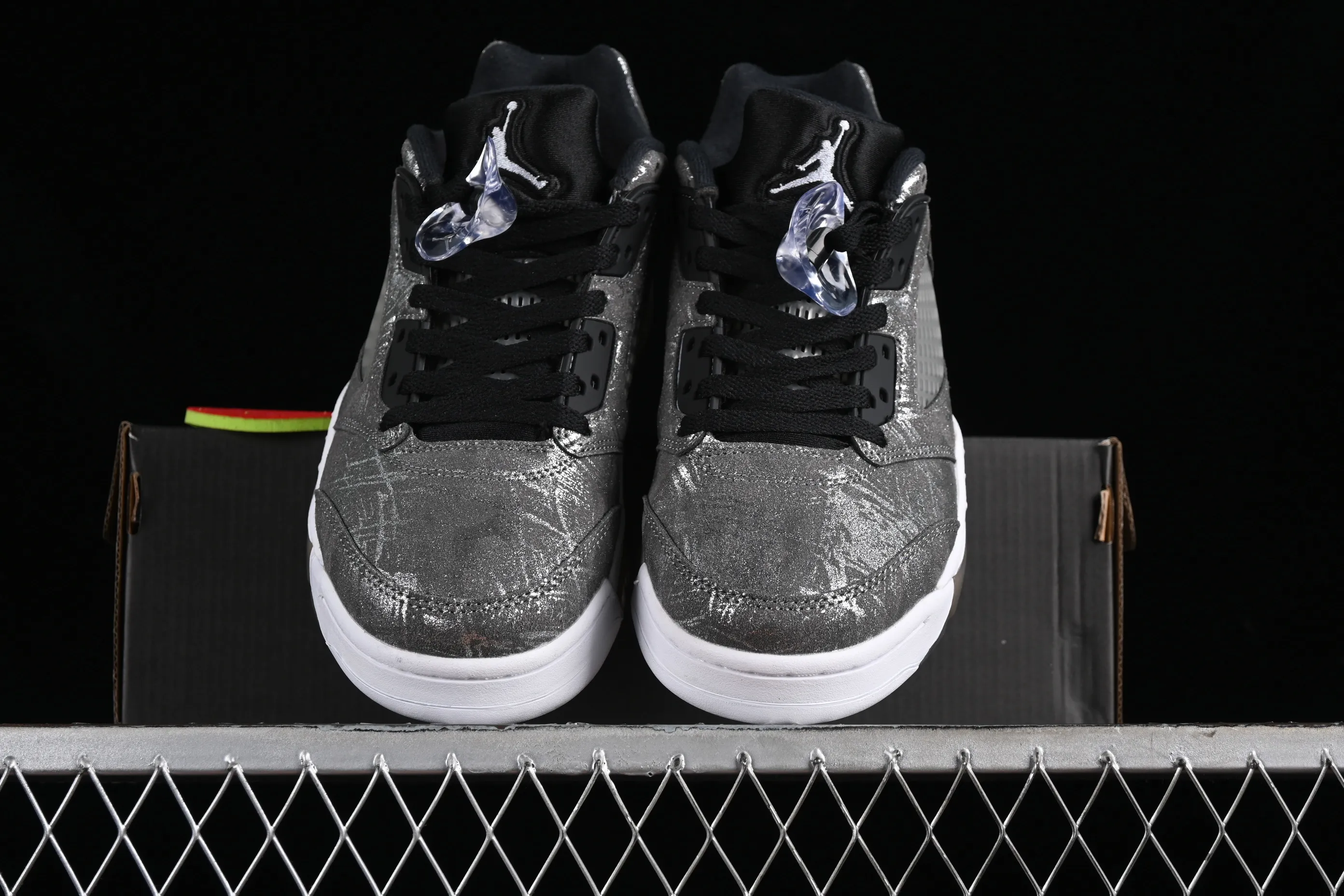 All categories Air Jordan Jordan series basketball shoes Air Jordan 5 Air Jordan 5 Low Premium "ASG" AJ5 Joe 5 gray and silver color low-top basketball shoes 819951-003